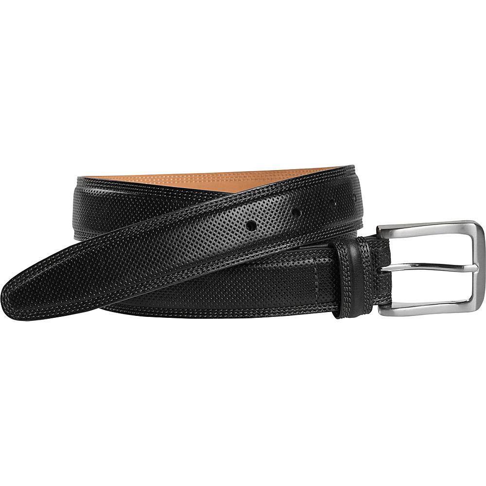 Johnston Murphy All Over Perfed Belt Black Size 34 Johnston Murphy Other Fashion Accessories
