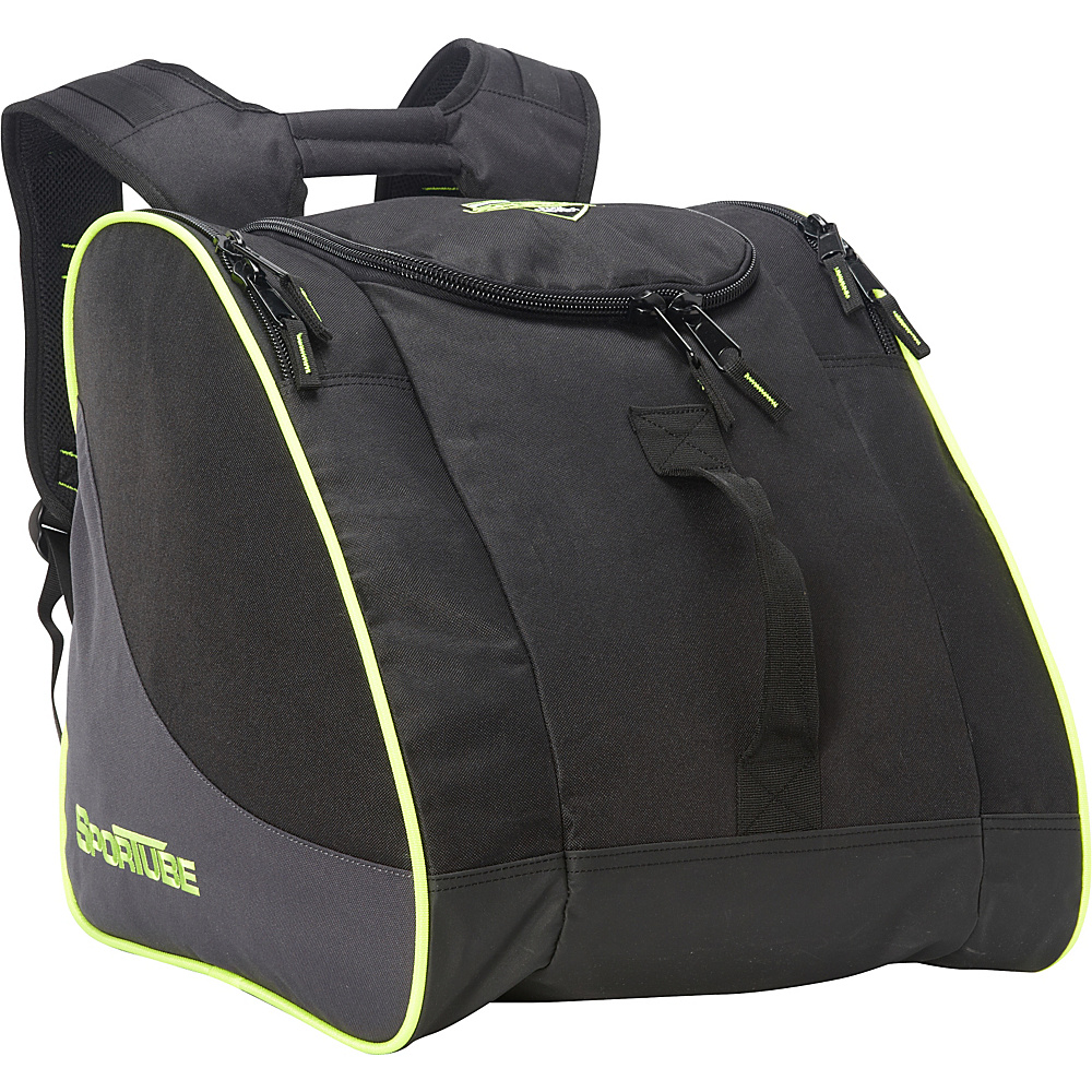 Sportube Traveler Boot and Gear Bag Green Black Sportube Ski and Snowboard Bags