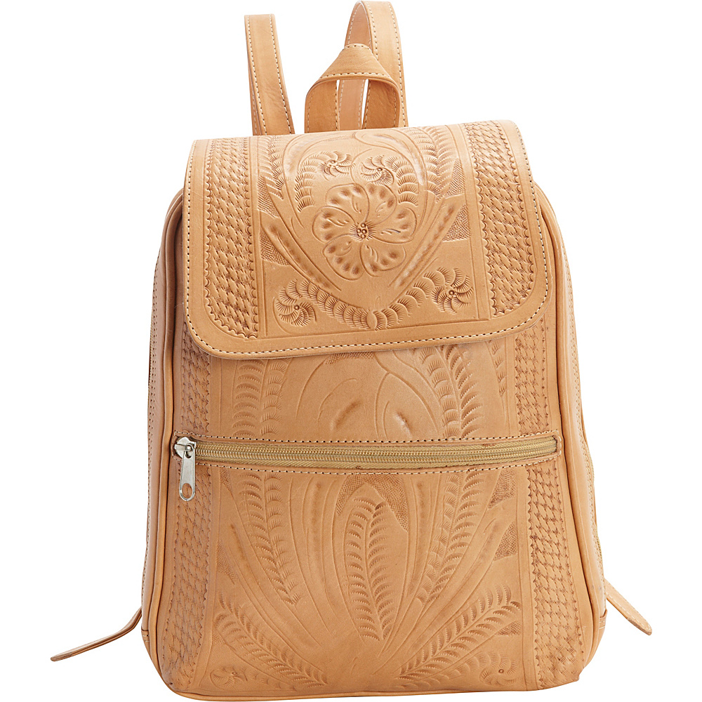 Ropin West Backpack Purse Natural Ropin West Leather Handbags