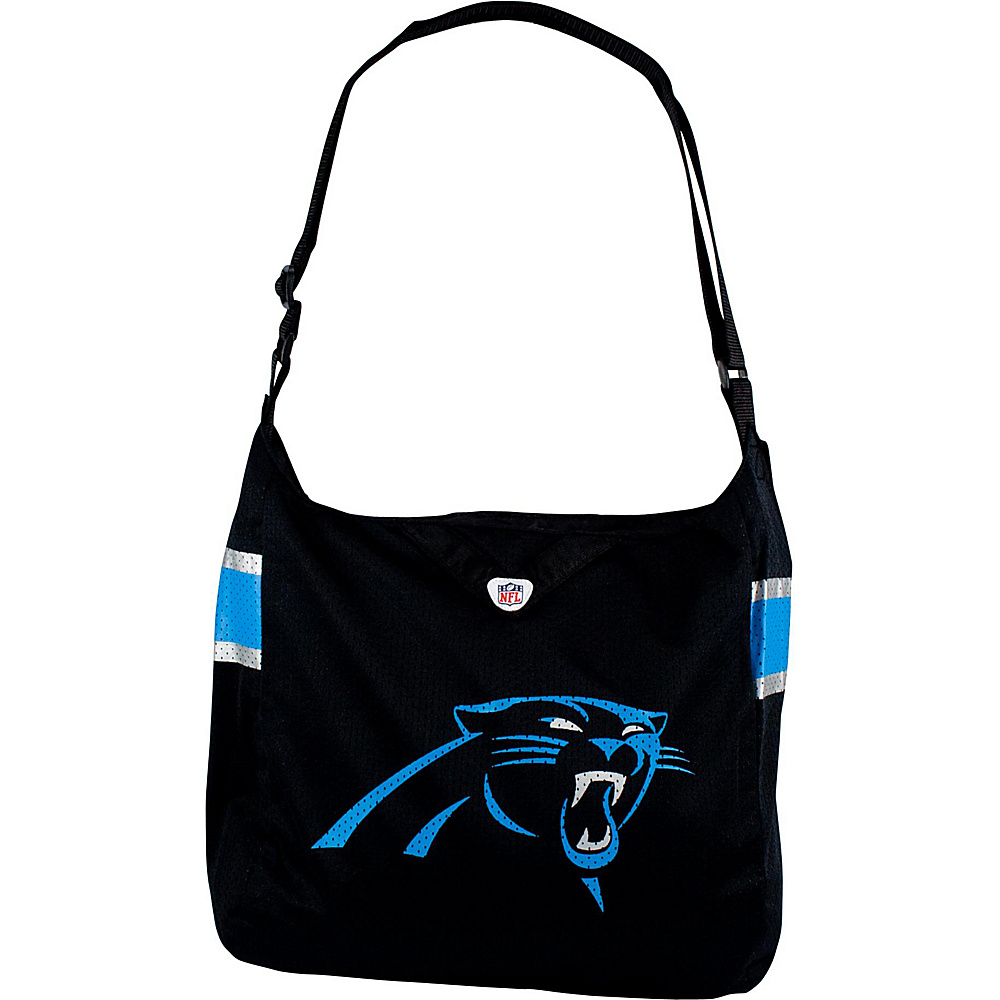 Littlearth Team Jersey Shoulder Bag NFL Teams Carolina Panthers Littlearth Fabric Handbags