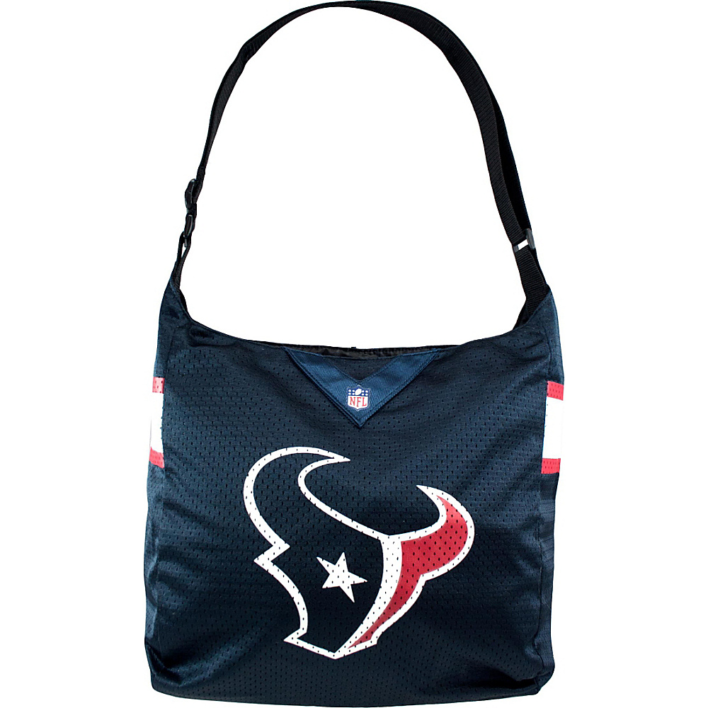 Littlearth Team Jersey Shoulder Bag NFL Teams Houston Texans Littlearth Fabric Handbags