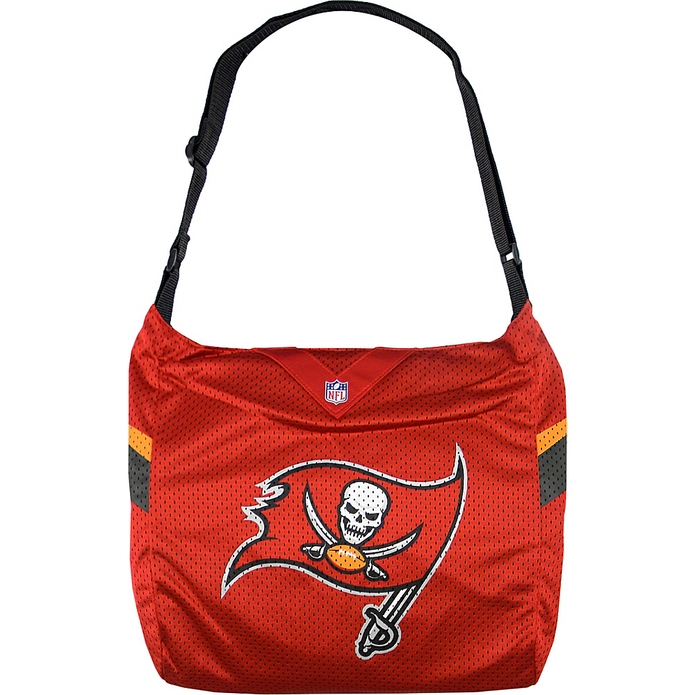 Littlearth Team Jersey Shoulder Bag NFL Teams Tampa Bay Buccaneers Littlearth Fabric Handbags