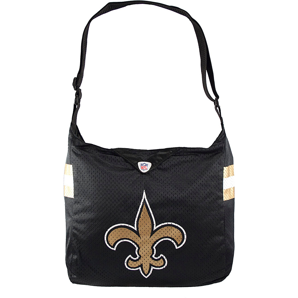 Littlearth Team Jersey Shoulder Bag NFL Teams New Orleans Saints Littlearth Fabric Handbags