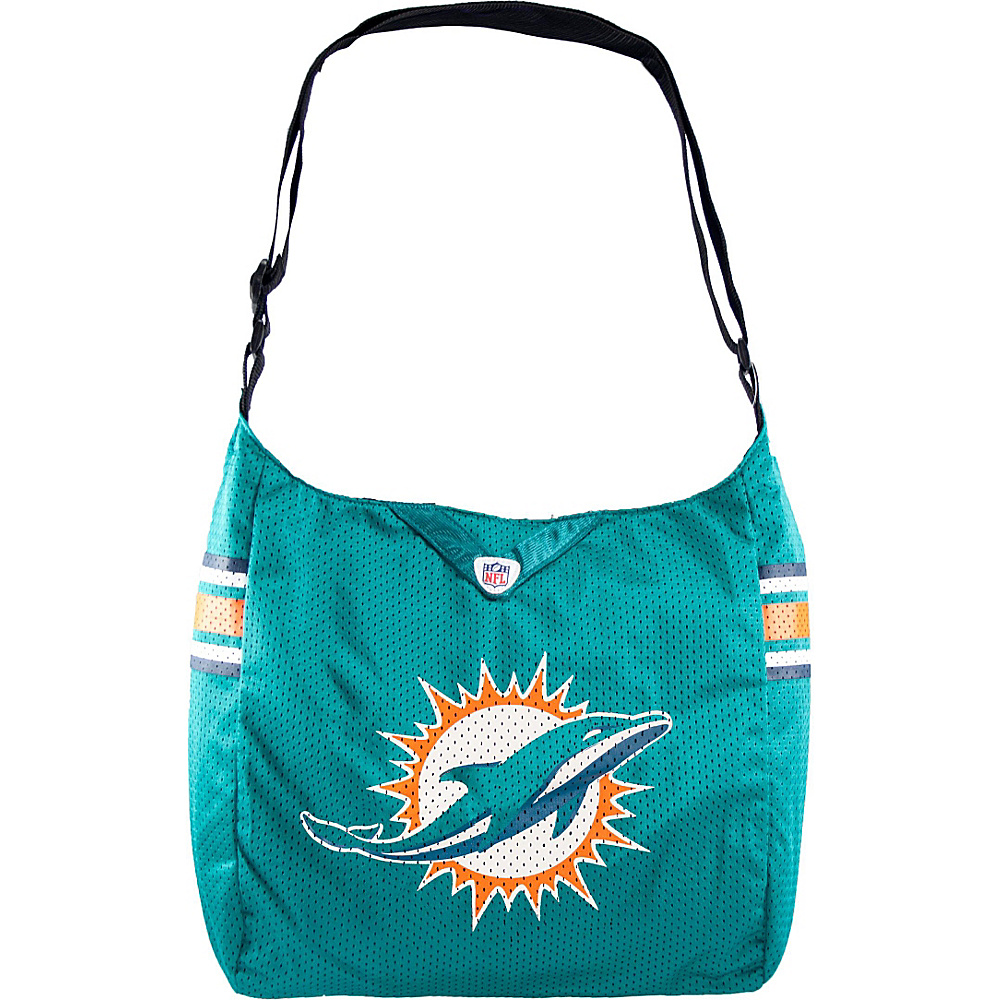 Littlearth Team Jersey Shoulder Bag NFL Teams Miami Dolphins Littlearth Fabric Handbags