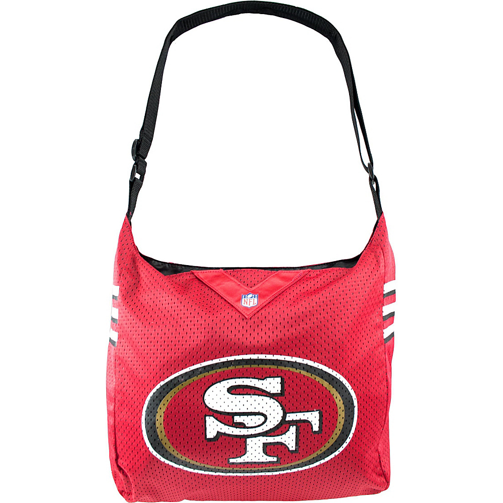 Littlearth Team Jersey Shoulder Bag NFL Teams San Francisco 49ers Littlearth Fabric Handbags