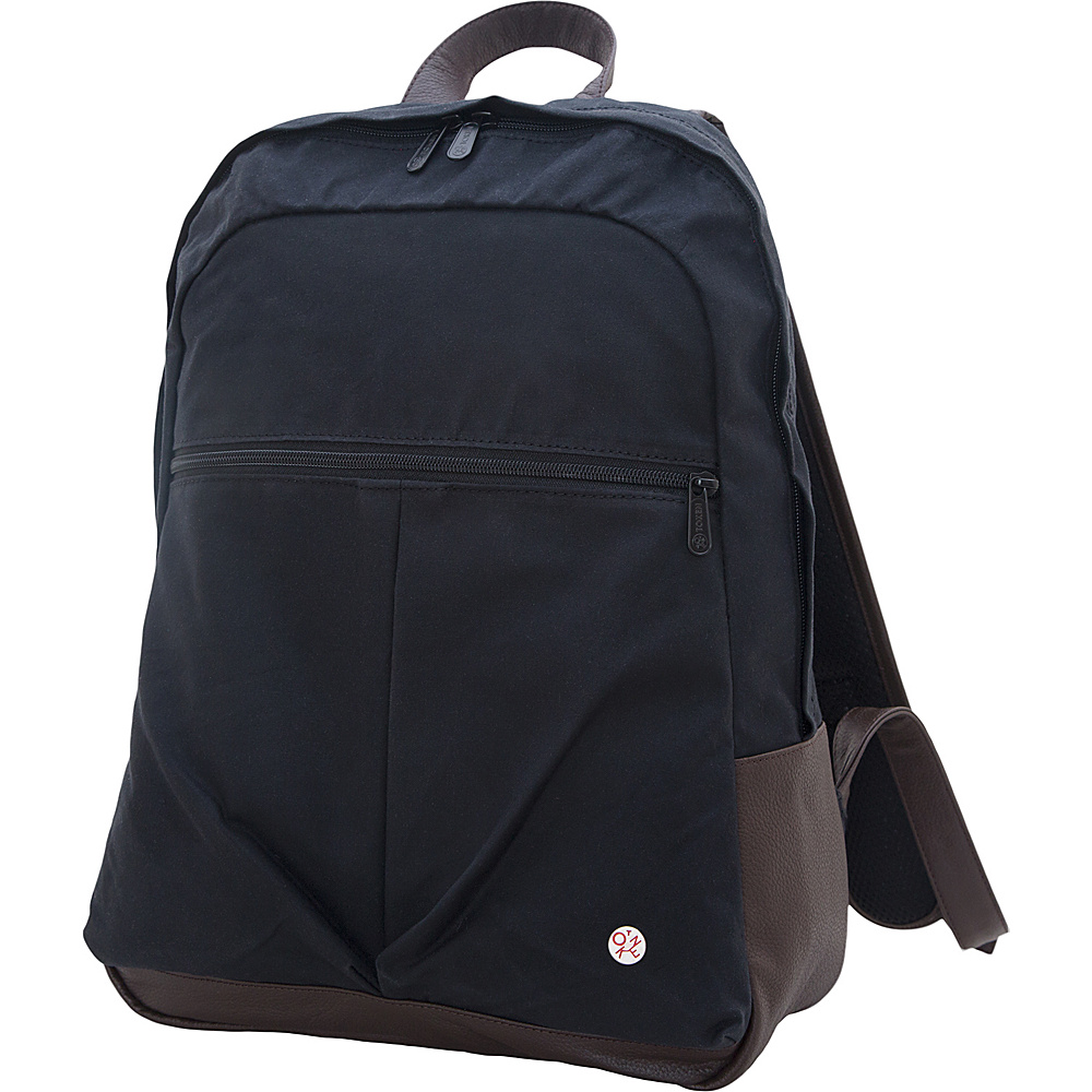 TOKEN Waxed Woodhaven Backpack Black TOKEN Business Laptop Backpacks