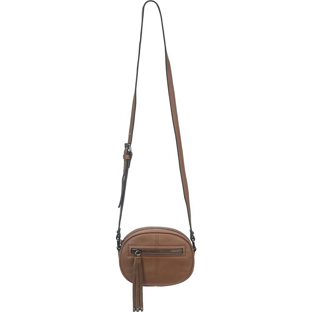 French Connection Jenny Crossbody Nutmeg French Connection Manmade Handbags