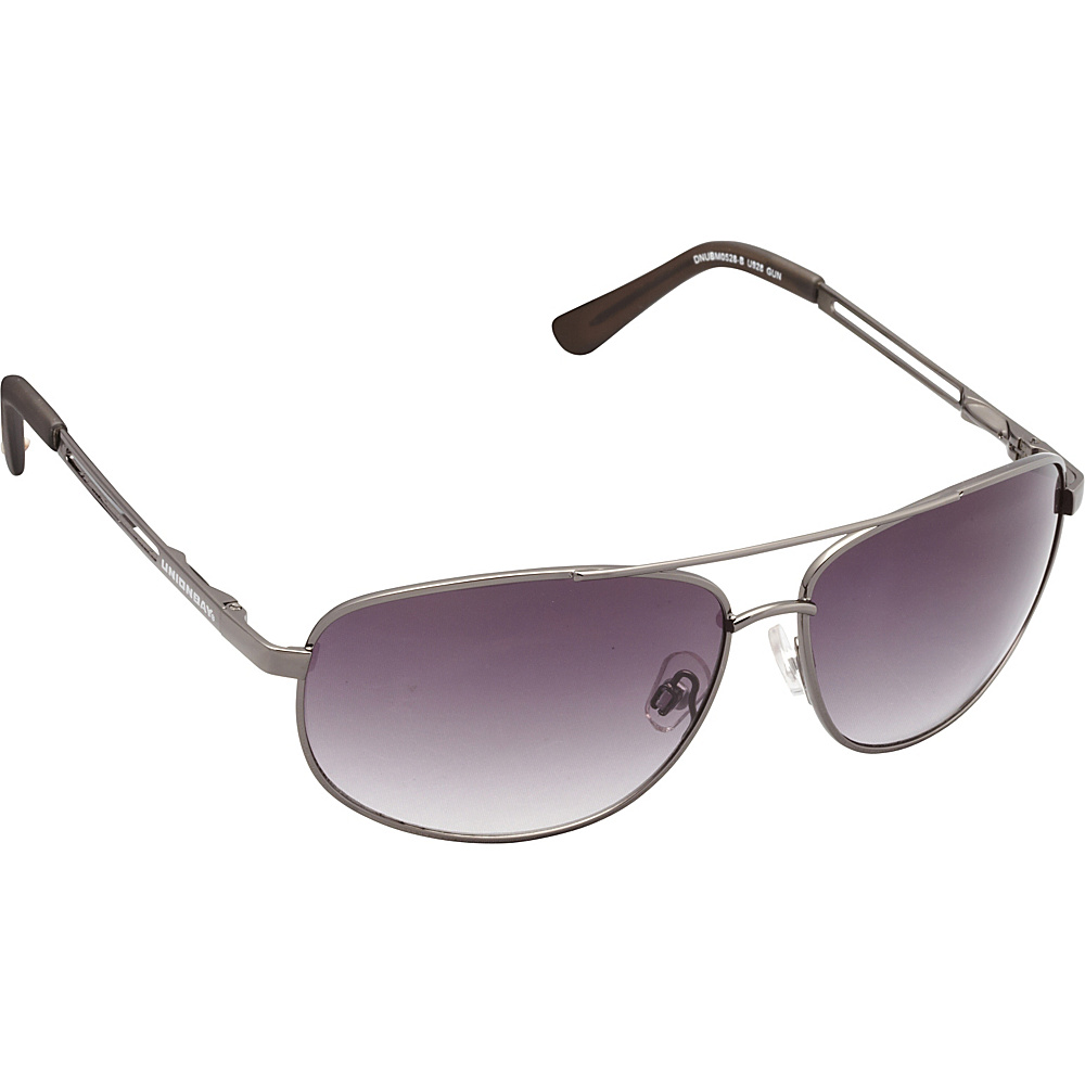 Unionbay Eyewear Metal Aviator Sunglasses Gun Unionbay Eyewear Sunglasses