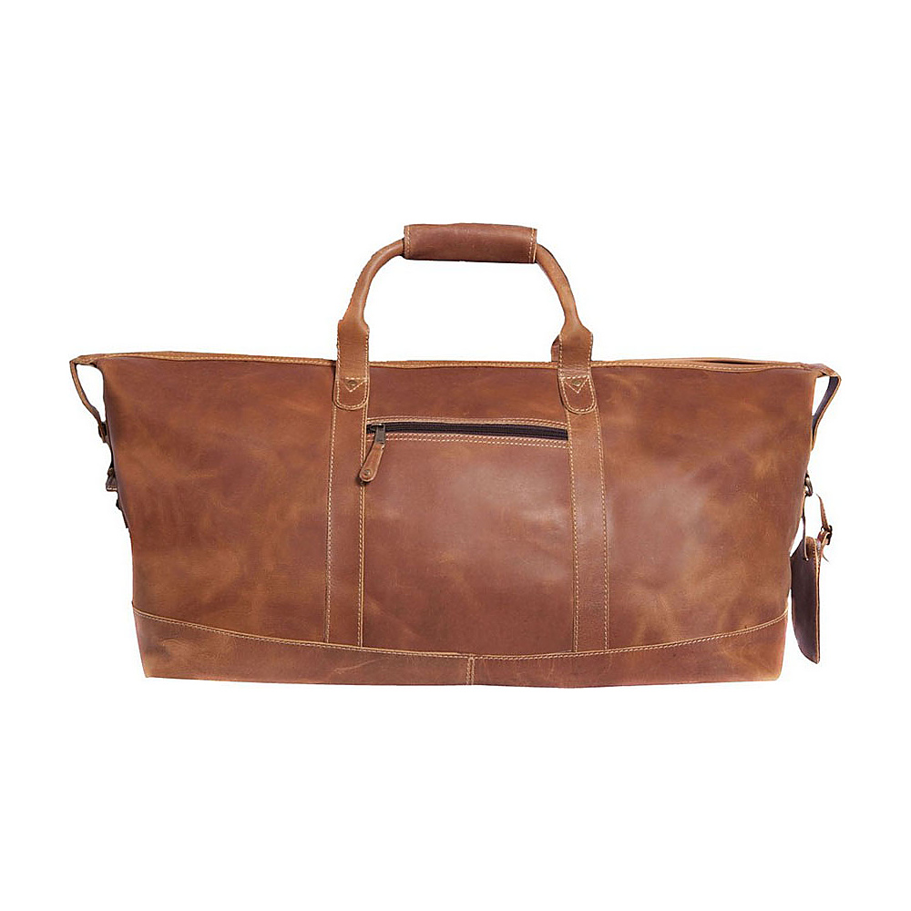 Canyon Outback Leather Little River 22 Leather Duffel Bag Distressed Tan Canyon Outback Travel Duffels
