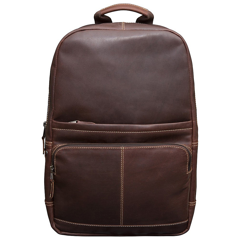 Canyon Outback Leather Kannah Canyon 17 Leather Backpack w Laptop Compartment Brandy Canyon Outback Business Laptop Backpacks