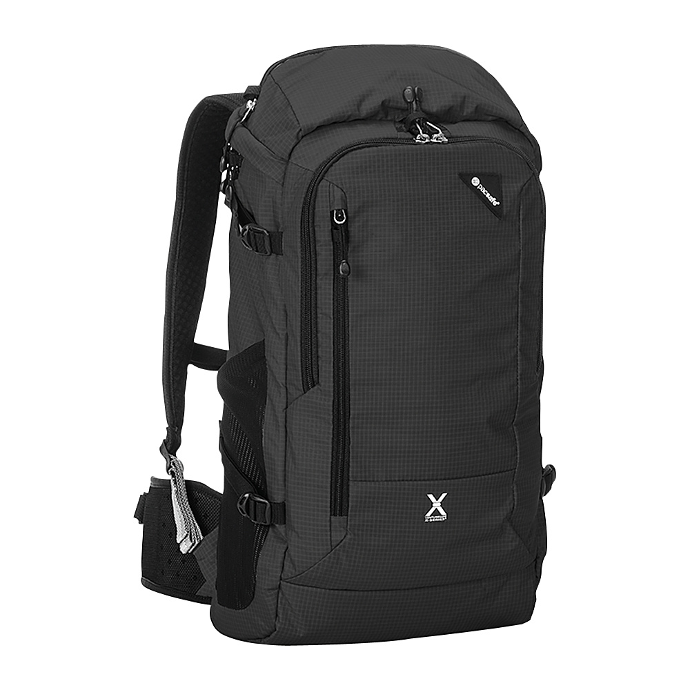 Pacsafe Venturesafe X30 Anti Theft Adventure Backpack Black Pacsafe Laptop Backpacks