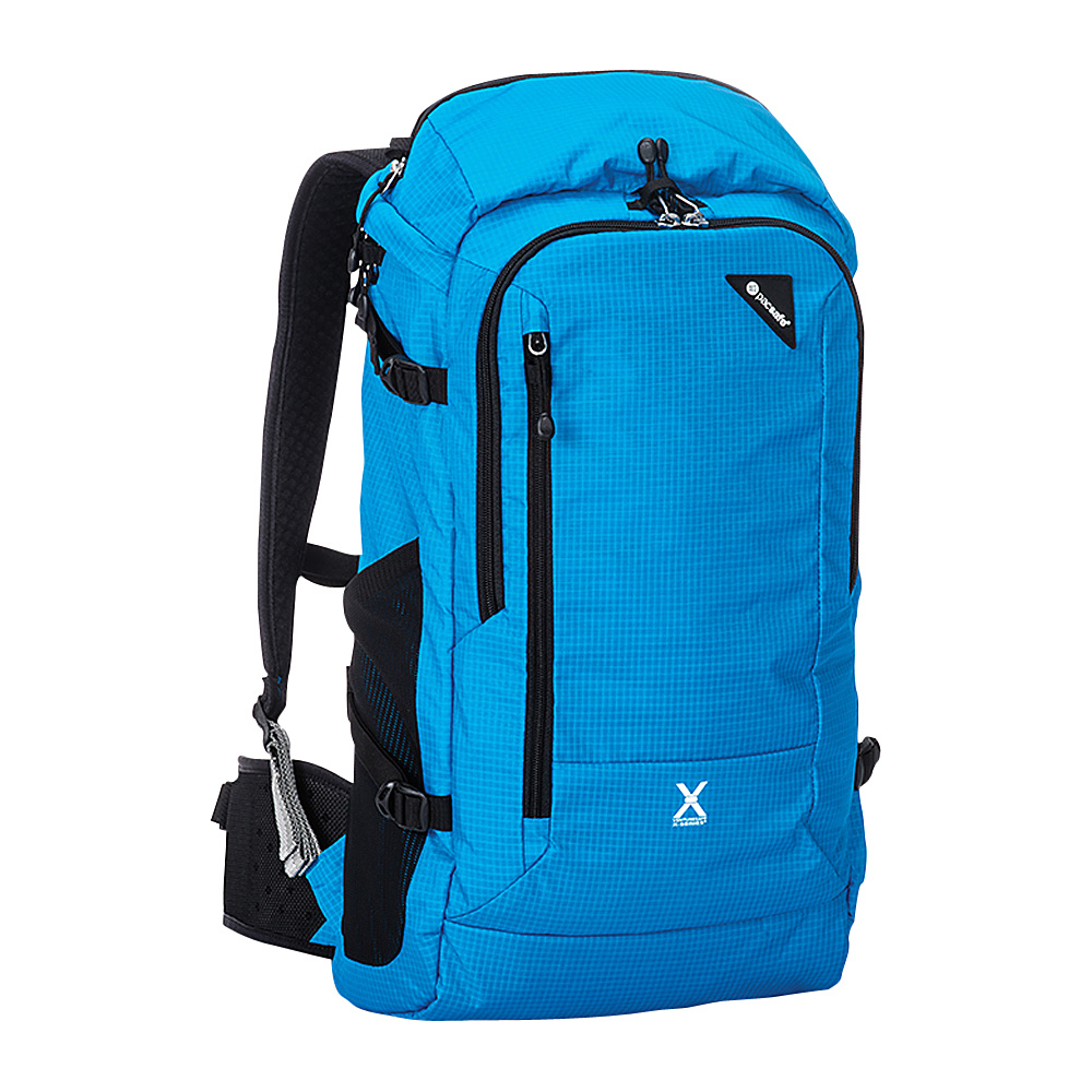 Pacsafe Venturesafe X30 Anti Theft Adventure Backpack Hawaiian Blue Pacsafe Laptop Backpacks