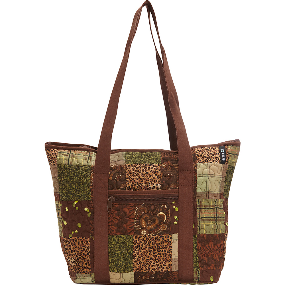 Donna Sharp Medium Celina Shoulder Bag Exclusive Safari Donna Sharp Fabric Handbags
