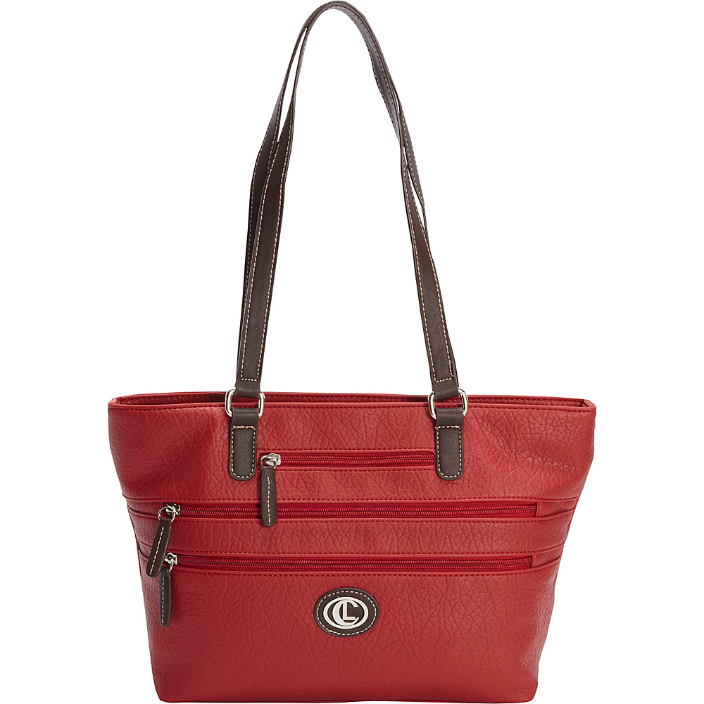 Aurielle Carryland Zipgeist Tote Red Aurielle Carryland Manmade Handbags