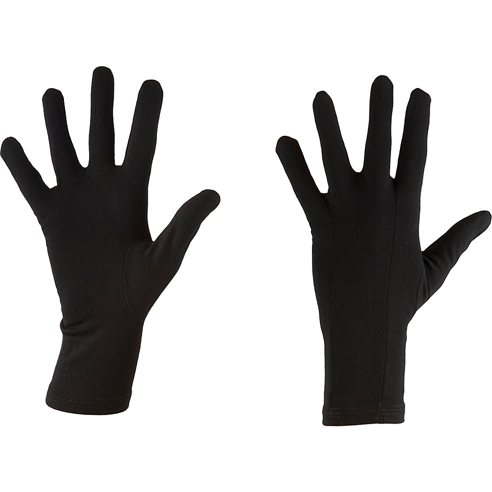 Icebreaker Apex Glove Liners Black Medium Icebreaker Gloves