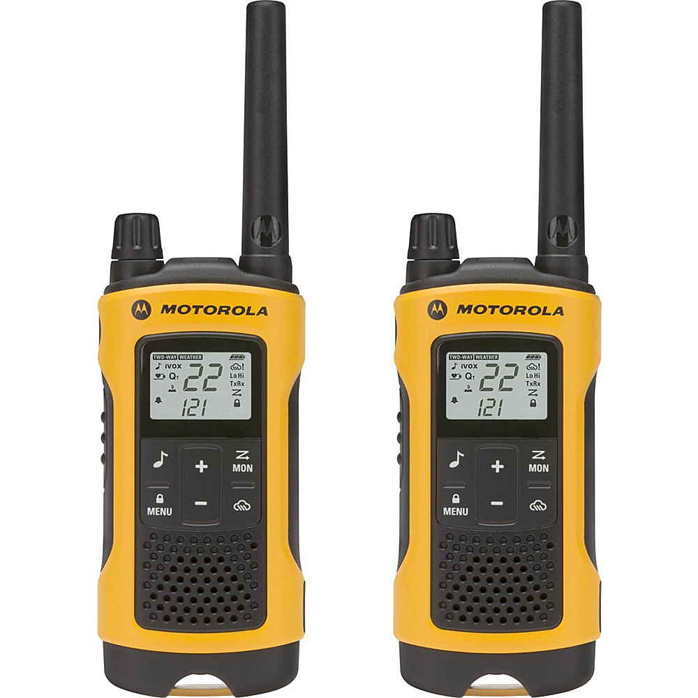Motorola Solutions T400 Rechargeable 2PK 2 Way Radio Yellow Motorola Solutions Electronic Accessories