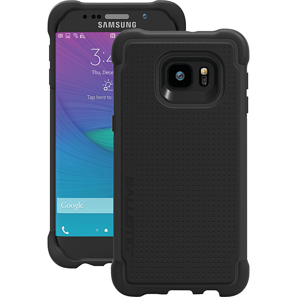 Ballistic Samsung Galaxy S 6 Edge Plus Tough Jacket Case Black Ballistic Personal Electronic Cases