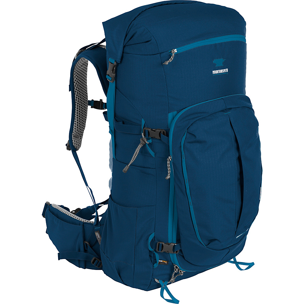 Mountainsmith Lariat 65 Hiking Backpack Moroccan Blue Mountainsmith Day Hiking Backpacks