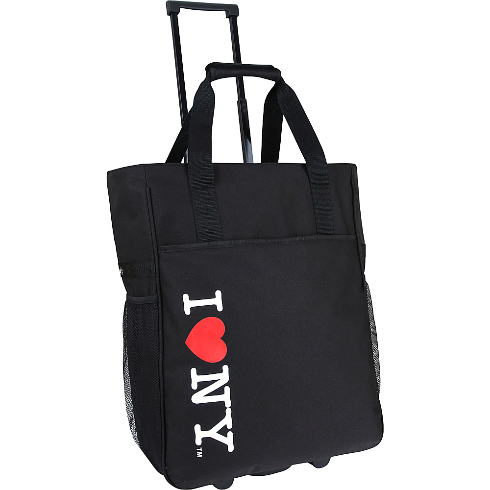 J World New York ILNY Rolling Tote Black J World New York Luggage Totes and Satchels
