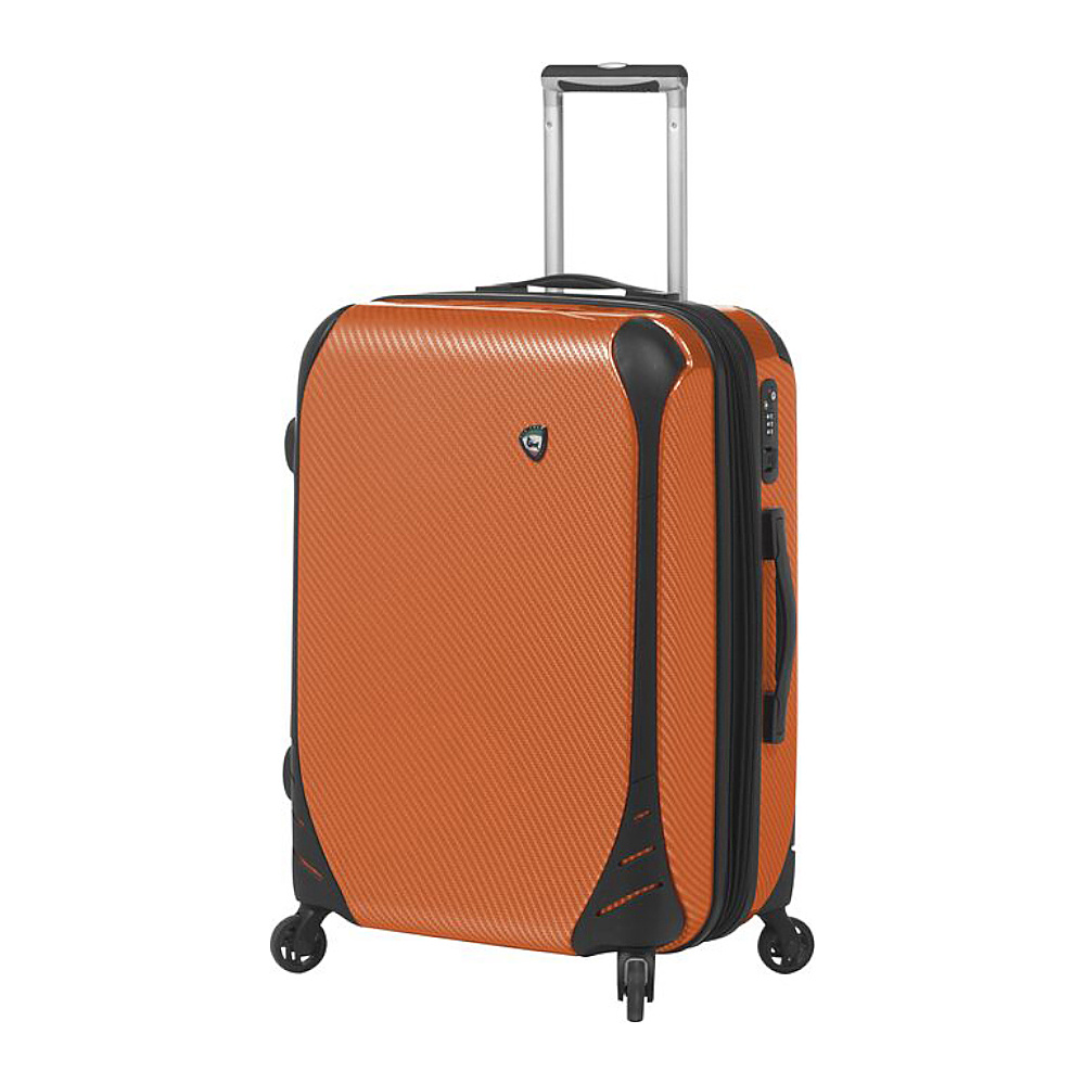 Mia Toro ITALY Fibre di Carbonio Largo 24 Luggage Orange Mia Toro ITALY Hardside Checked