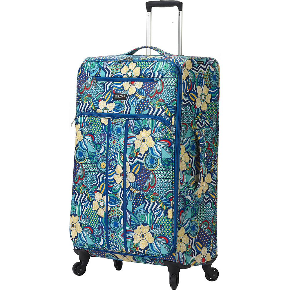 Mia Toro ITALY Fiore 24 Luggage Multicolor Mia Toro ITALY Softside Checked