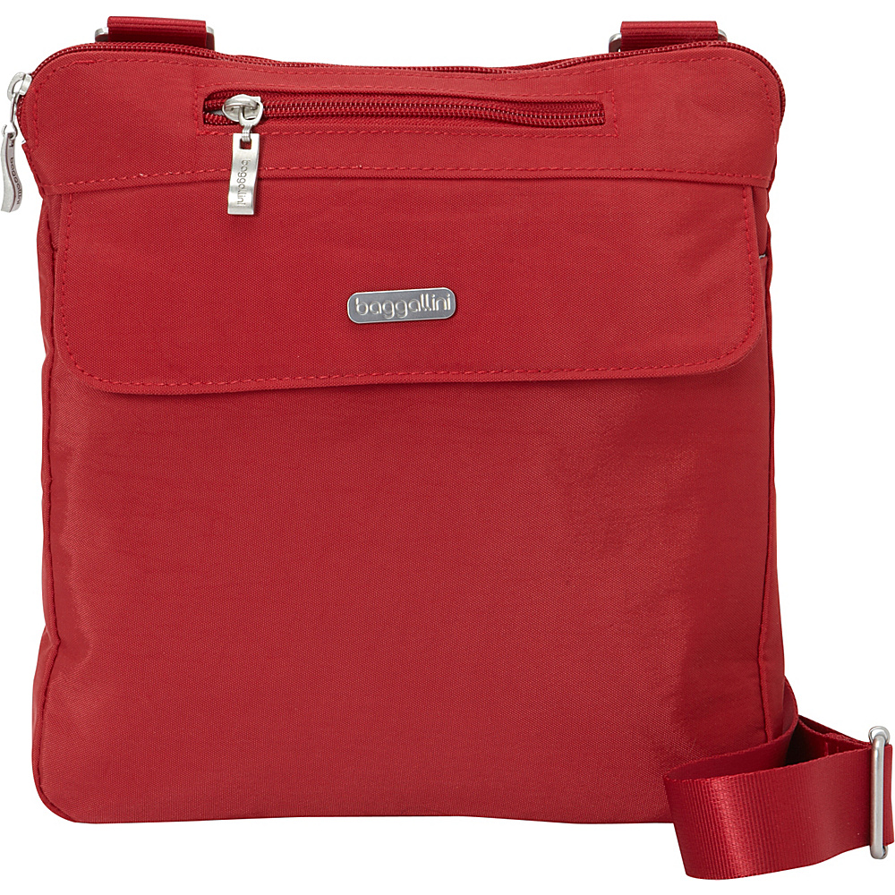 baggallini Synergy Flap Crossbody Exclusive Apple baggallini Fabric Handbags