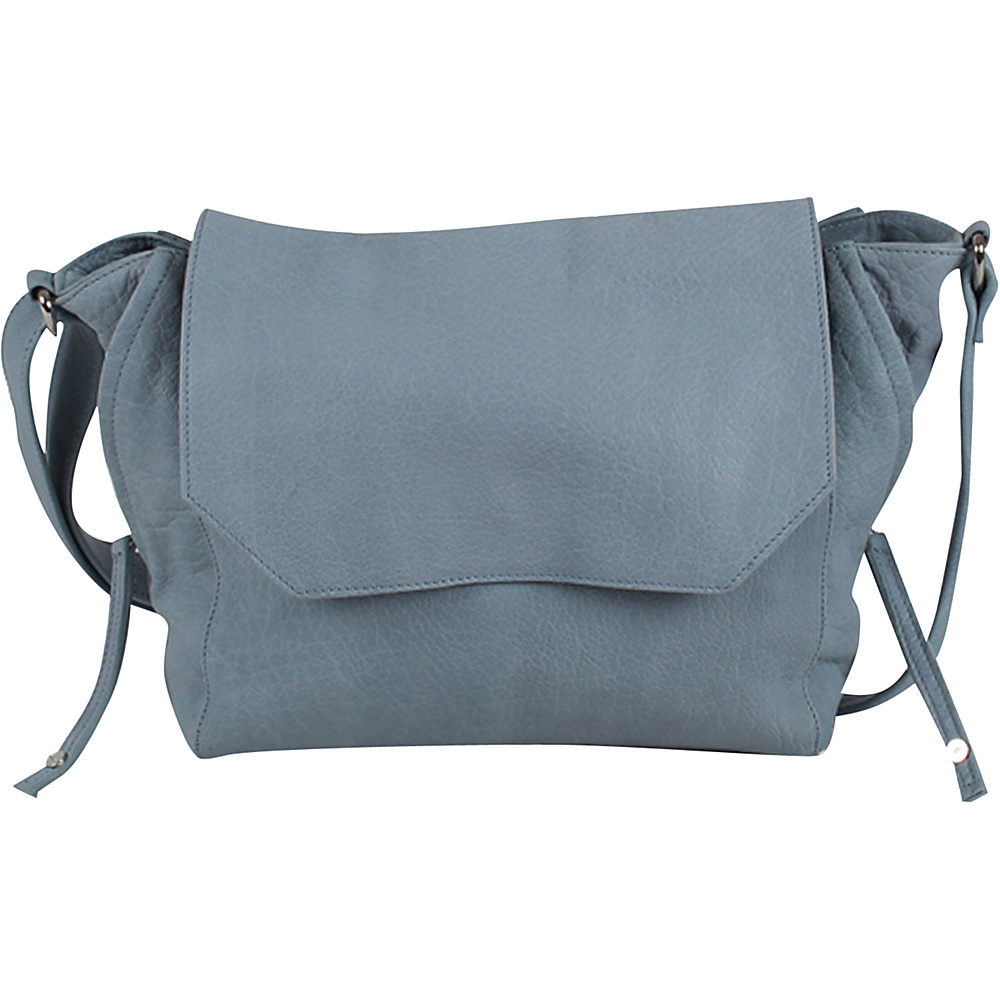 Day Mood Clive Satchel Light Blue Day Mood Leather Handbags