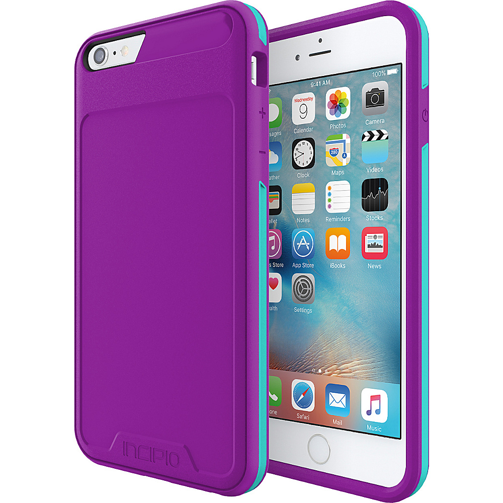 Incipio Performance Series Level 3 for iPhone 6 Plus 6s Plus Purple Teal Incipio Electronic Cases
