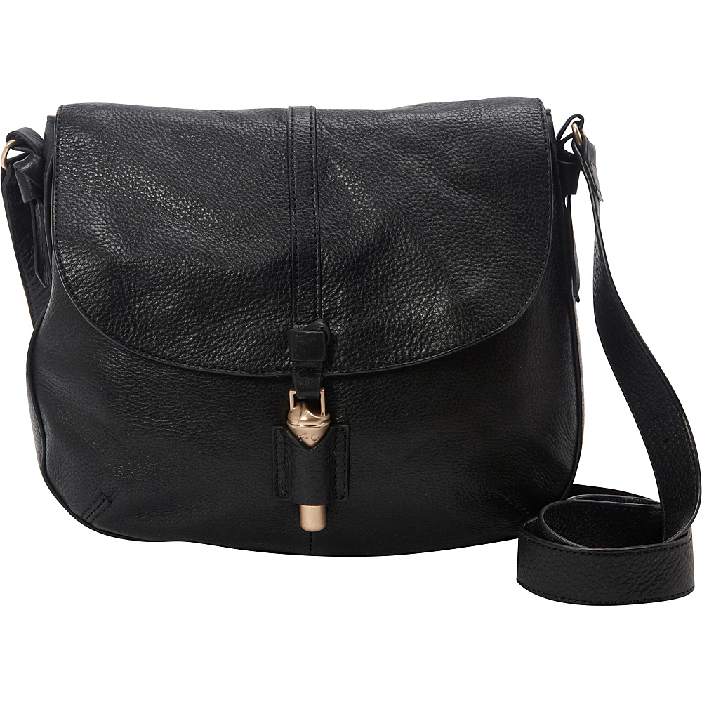 Foley Corinna Mia Saddle Bag Black Foley Corinna Designer Handbags