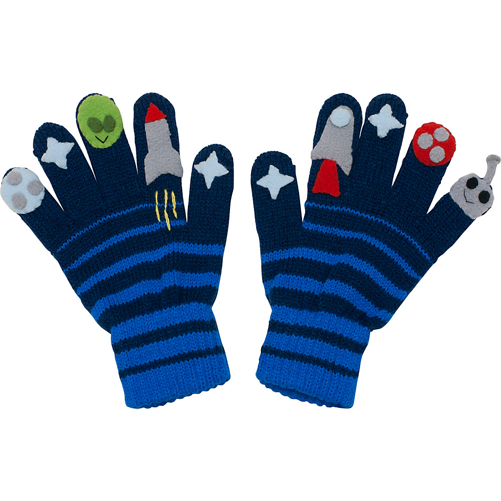 Kidorable Space Hero Gloves Blue Medium Kidorable Hats Gloves Scarves