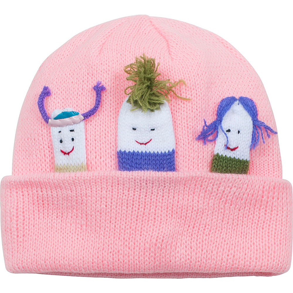 Kidorable Girls Knit Hat Pink One Size Kidorable Hats Gloves Scarves