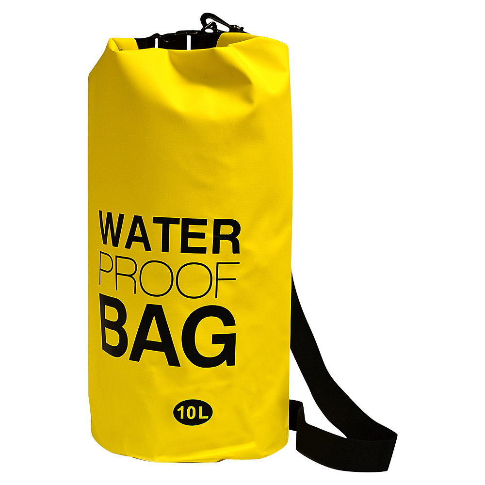 NuFoot NuPouch Water Proof Bags 10L Yellow NuFoot Travel Organizers