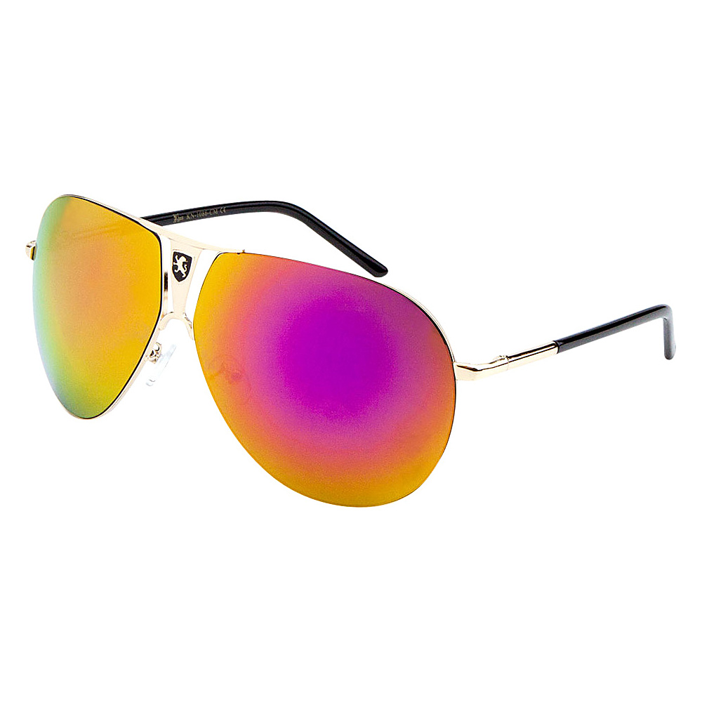 SW Global Eyewear Glen Aviator Fashion Sunglasses Orange SW Global Sunglasses