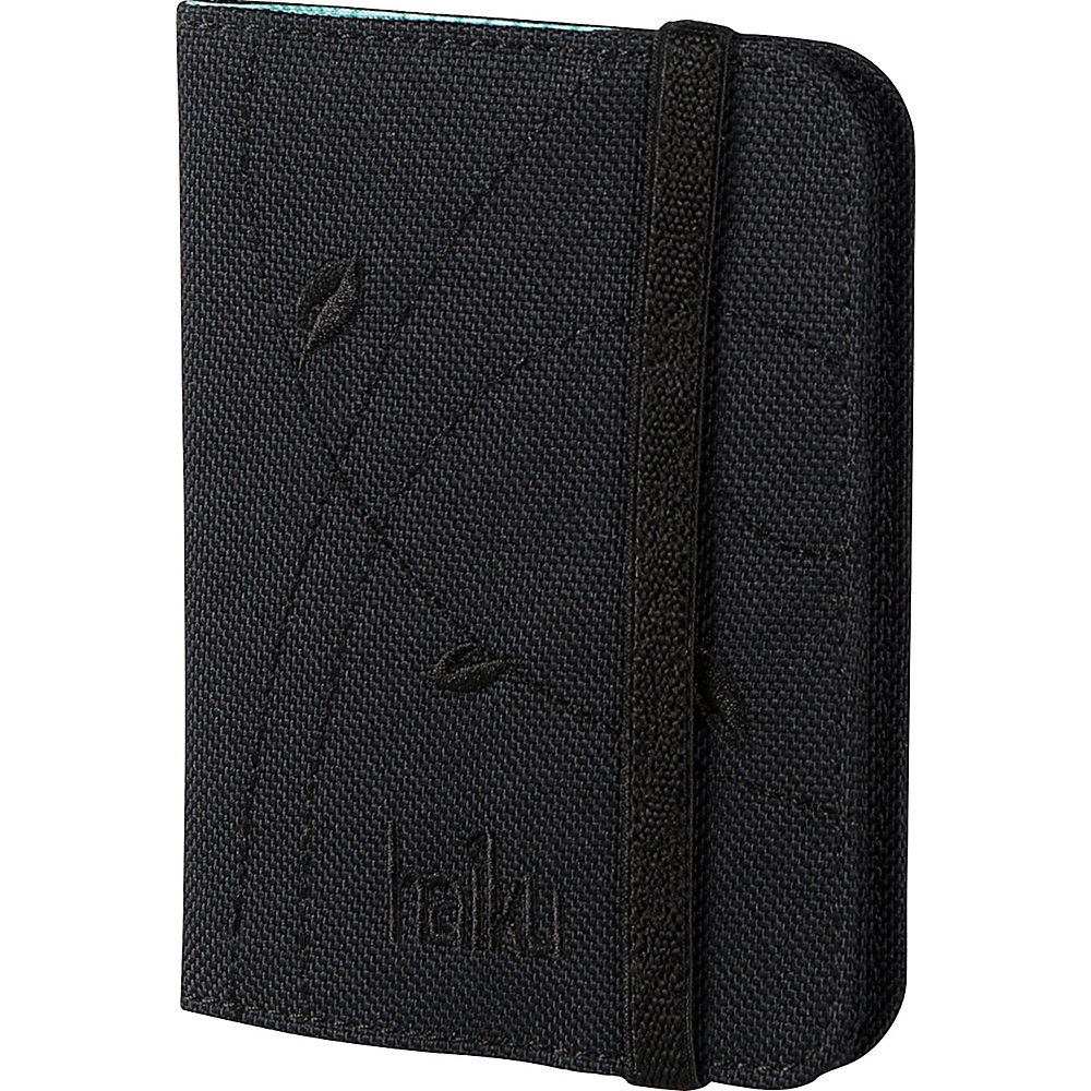 Haiku Trek RFID Passport Sleeve Black Haiku Travel Wallets