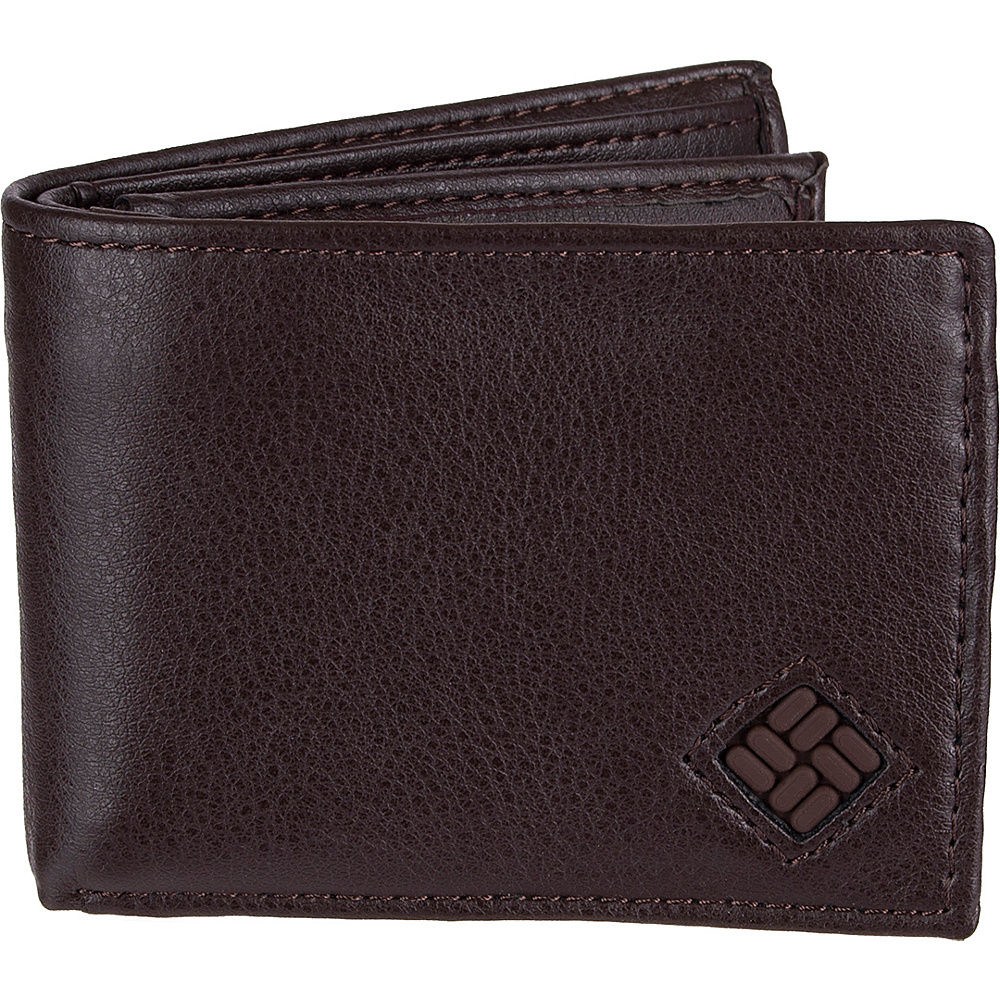 Columbia X Capacity Slimfold Wallet with RFID protection Brown Columbia Men s Wallets