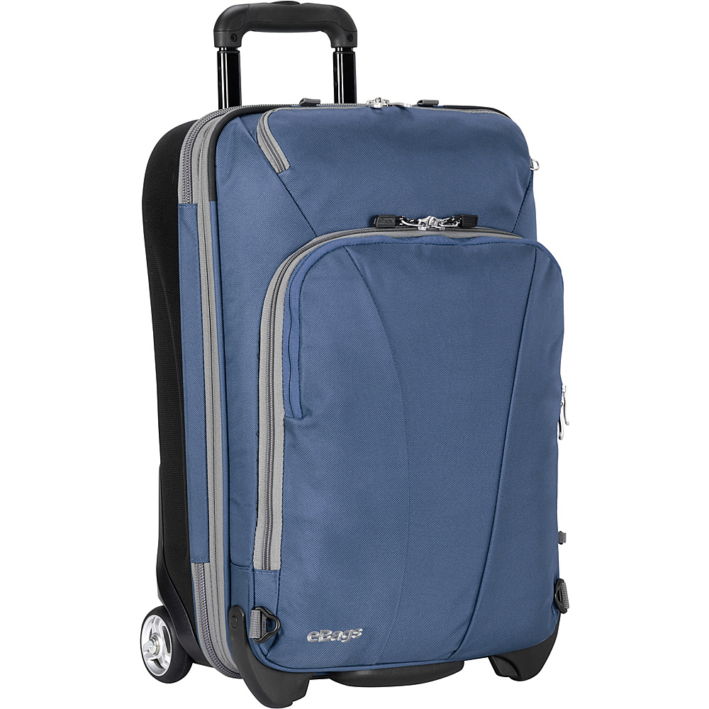 eBags TLS 22 Expandable Wheeled Carry On Blue Yonder eBags Softside Carry On