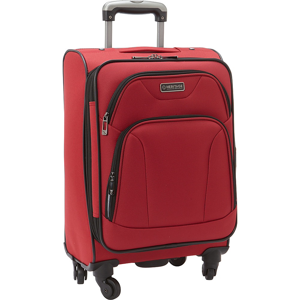 Heritage Wicker Park 20 Carry On Red Heritage Softside Carry On