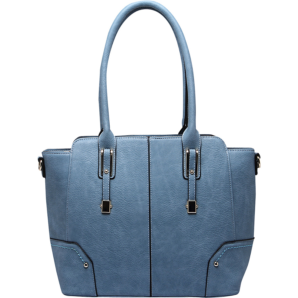 MKF Collection Harper Shoulder Bag Blue MKF Collection Manmade Handbags