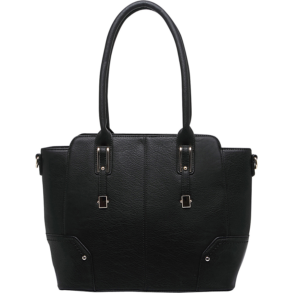 MKF Collection Harper Shoulder Bag Black MKF Collection Manmade Handbags