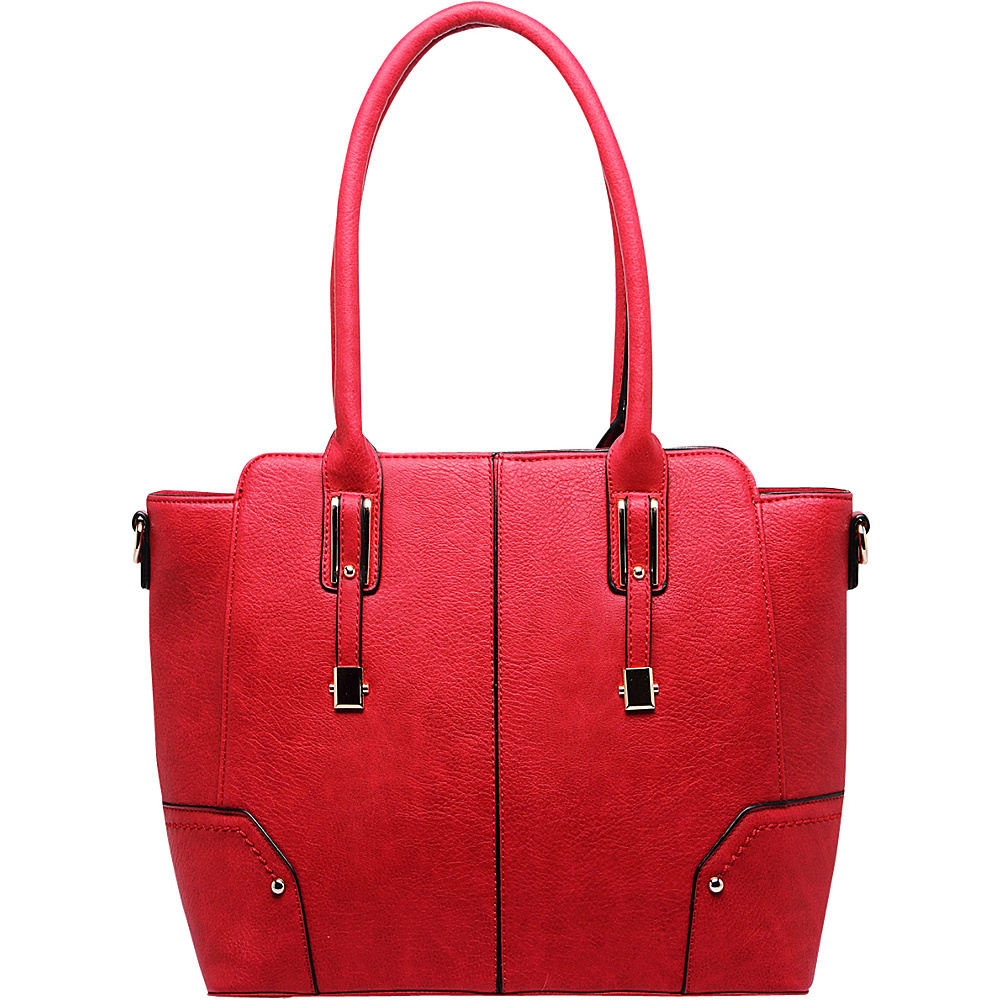 MKF Collection Harper Shoulder Bag Red MKF Collection Manmade Handbags