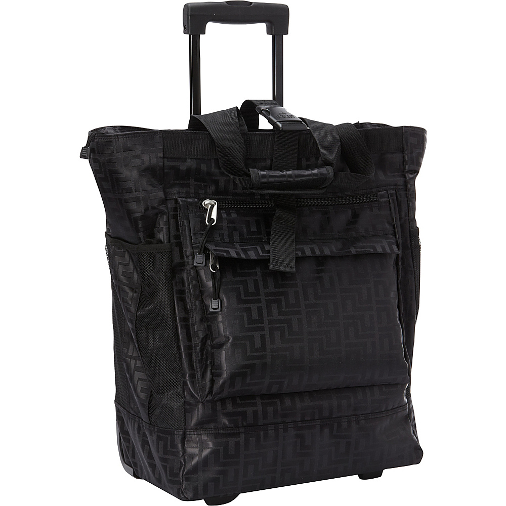 Everest Rolling Tote Black Everest All Purpose Totes