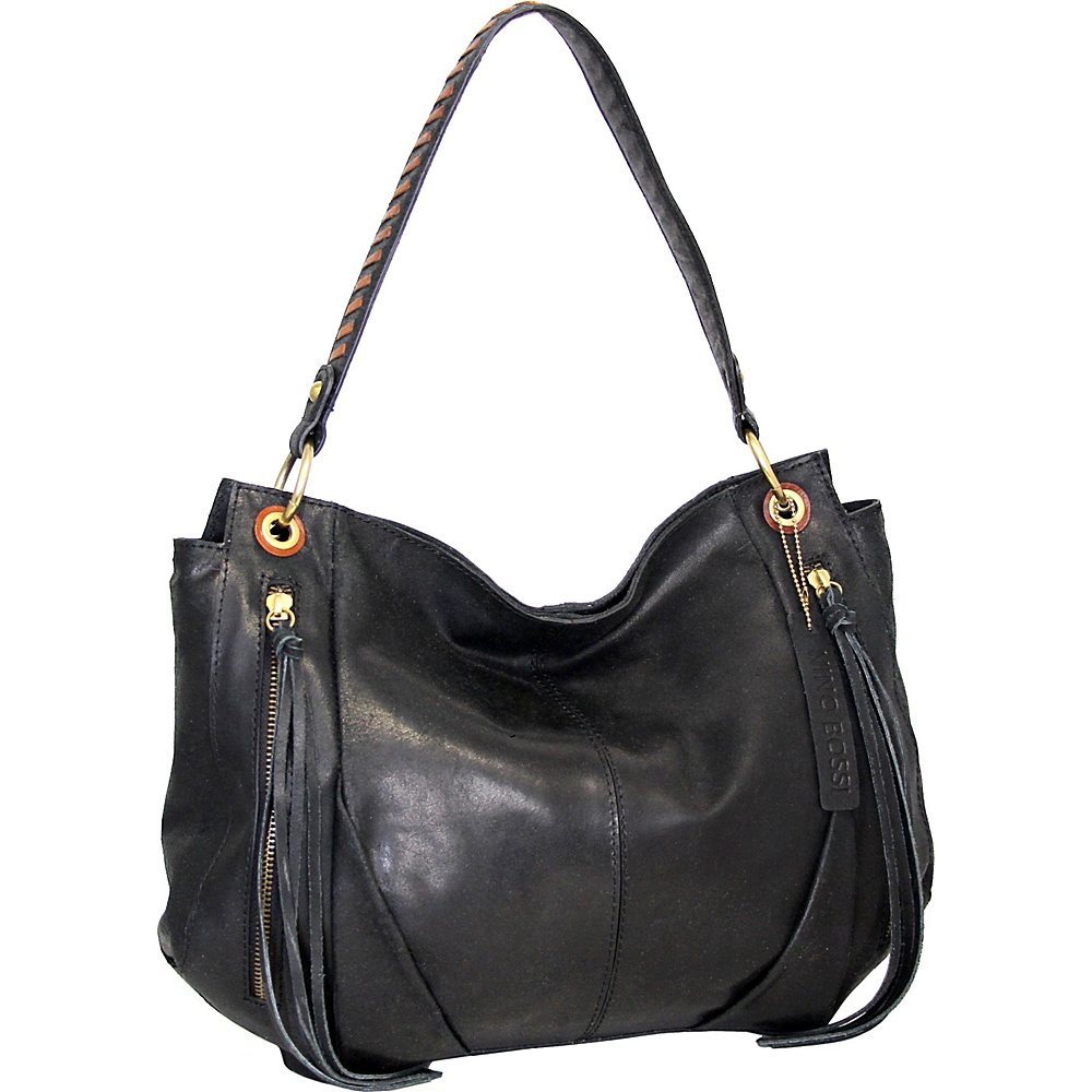 Nino Bossi Come Along Kathy Shoulder Bag Black Nino Bossi Leather Handbags