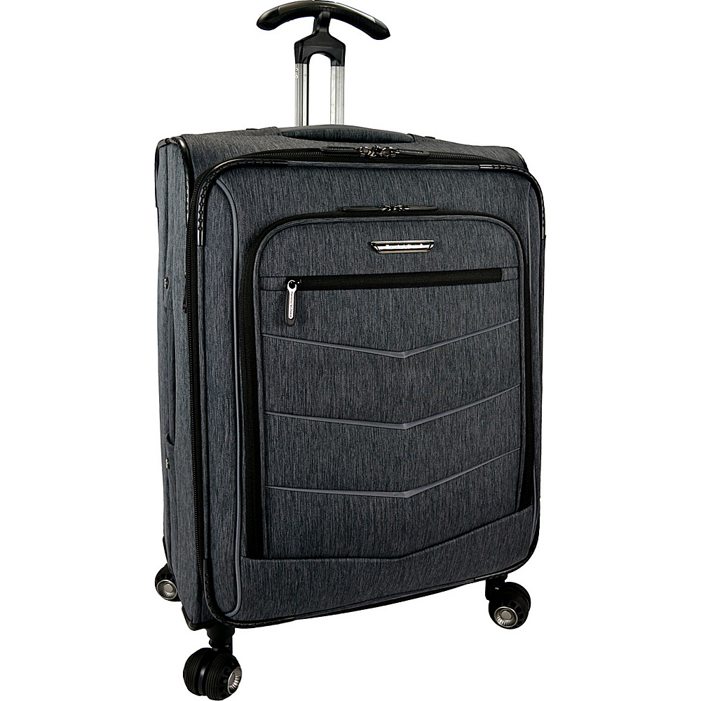 Traveler s Choice Silverwood 26 Softside Spinner Luggage Gray Traveler s Choice Softside Checked