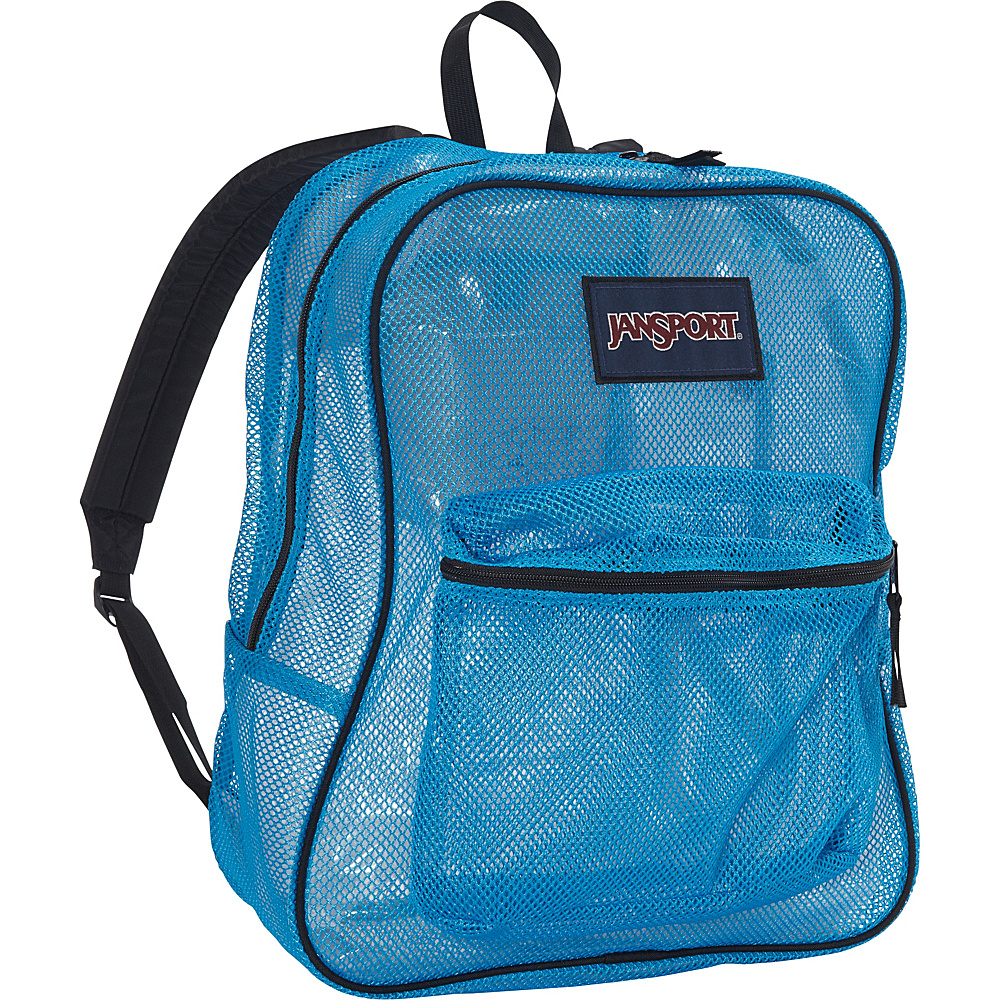 JanSport Mesh Pack Blue Crest Black Label JanSport Everyday Backpacks