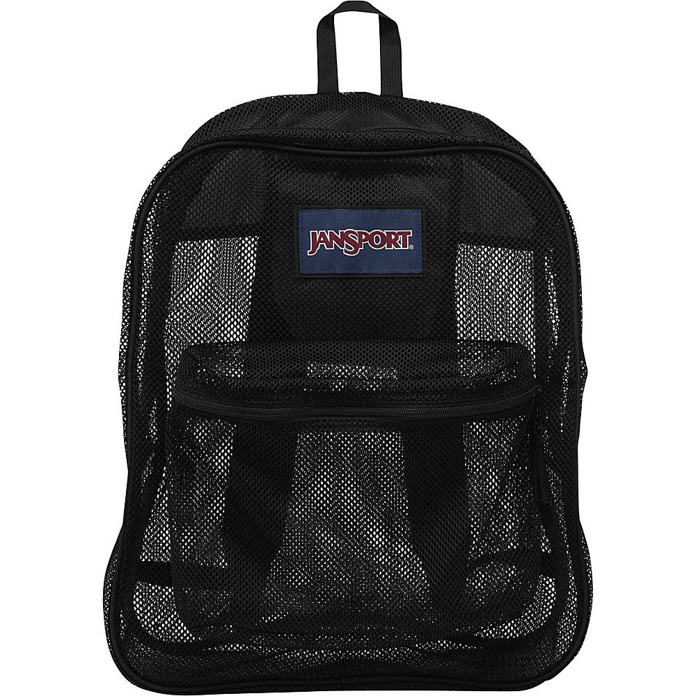 JanSport Mesh Pack Black JanSport Everyday Backpacks