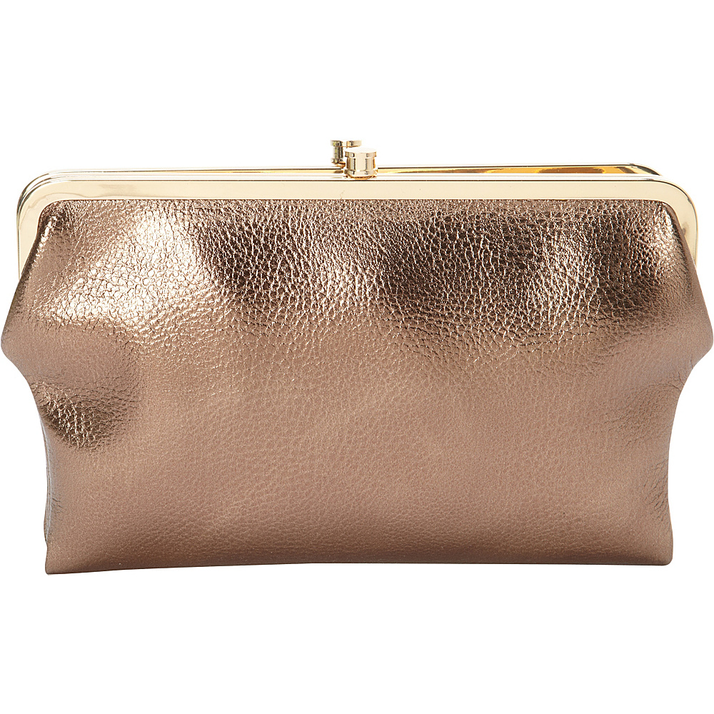 Ampere Creations The Perfect Clutch Bronze Ampere Creations Manmade Handbags