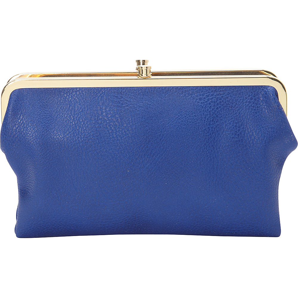 Ampere Creations The Perfect Clutch Blue Ampere Creations Manmade Handbags