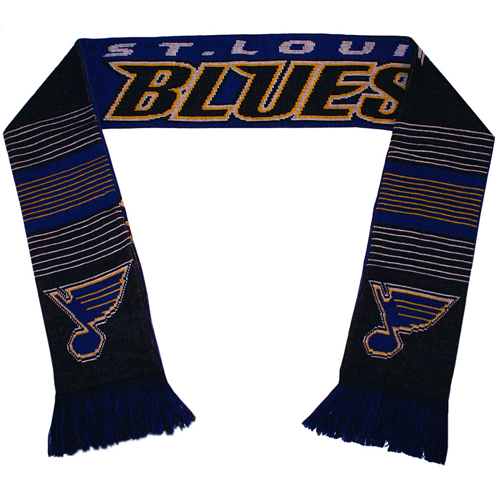 Forever Collectibles NHL Reversible Split Logo Scarf Blue St. Louis Blues Forever Collectibles Scarves