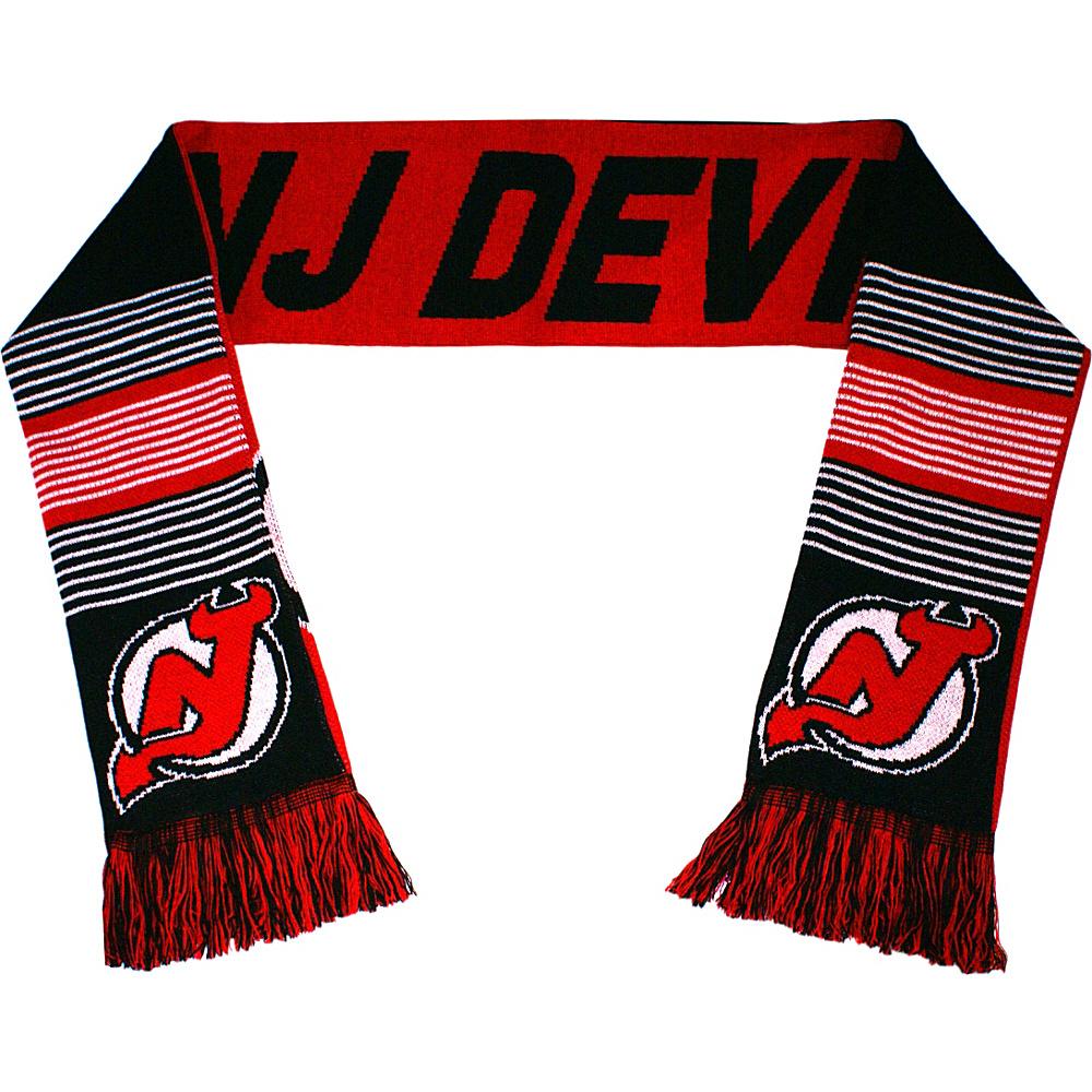 Forever Collectibles NHL Reversible Split Logo Scarf Red New Jersey Devils Forever Collectibles Scarves