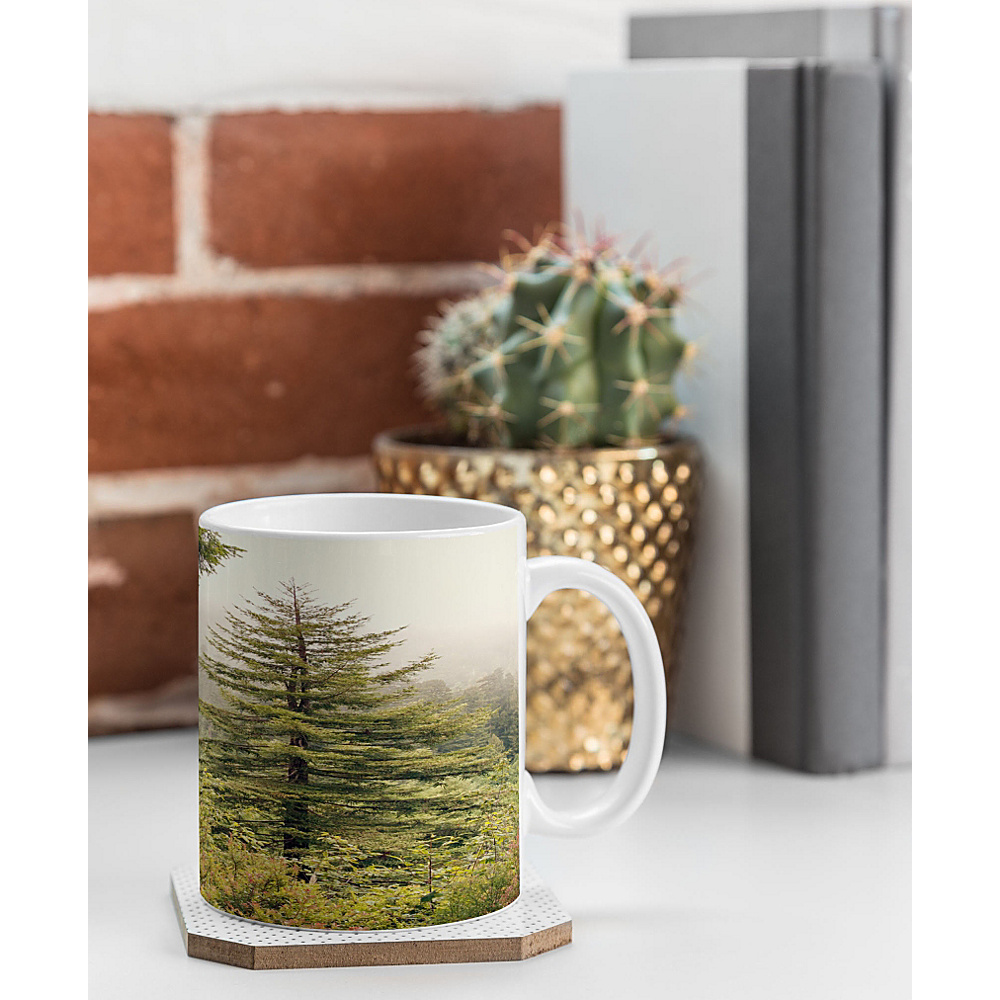 DENY Designs Catherine Mcdonald Coffee Mug Forest Green Into the Mist DENY Designs Outdoor Accessories